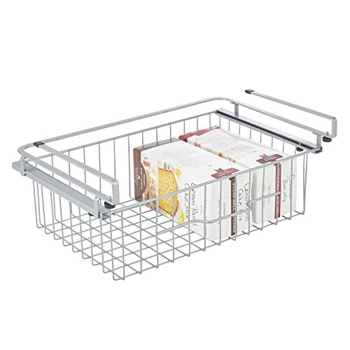 mDesign Hanging Pullout Drawer Basket