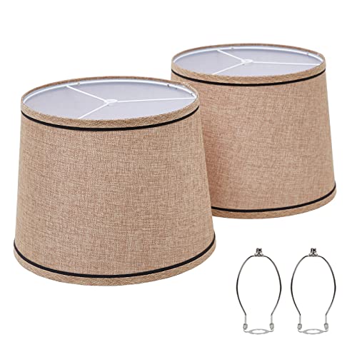 Medium Fabric Lampshades for Table Lamps, Floor Lamps - Set of 2