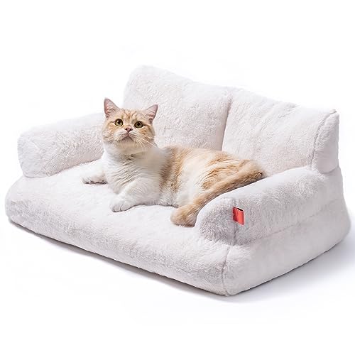 Medium Small Pet Bed, Washable Puppy Sleeping Bed Cat Couch Pet Sofa Bed