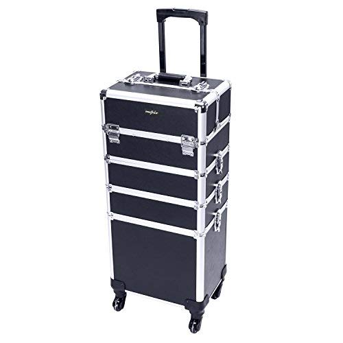 Mefeir 4 in 1 Makeup Train Case