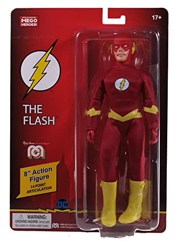 Mego DC Comics Flash 8" Action Figure Multicolor