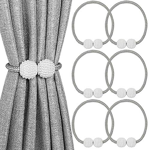 Melaluxe Magnetic Curtain Tiebacks