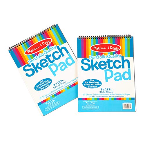 Melissa & Doug Sketch Pad - Kids Drawing Paper