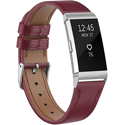 Meliya Leather Band for Fitbit Charge 2