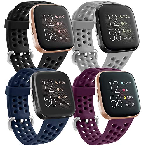 Meliya Silicone Bands for Fitbit Versa 2