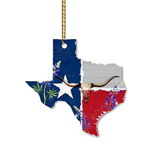 MeMate Texas Ornaments