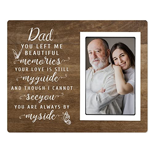 Memorial Picture Frames - Sympathy Gifts for Loss of Father