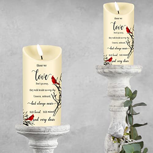 Memorial Sympathy Flameless Candles