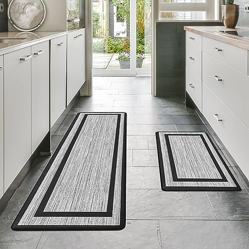 Memory Foam Cushioned Rugs for Kitchen and Office