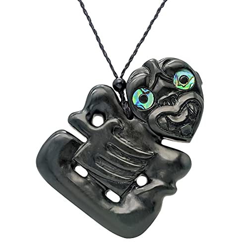 Men's Black Jade Pendant Necklace