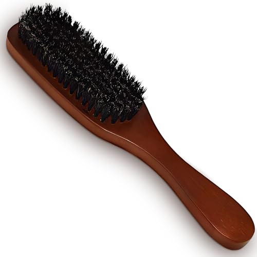 Men's Boar Bristle Beard Brush - Premium Grooming Tool