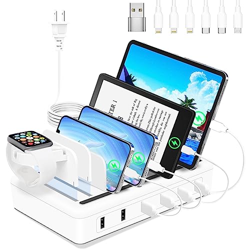 MERGROLY 6-Port USB Charging Station