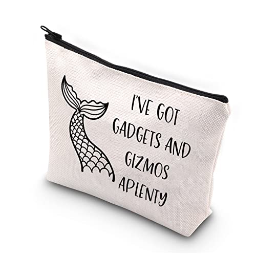 Mermaid Beach Lover Makeup Bag with Gadgets and Gizmos