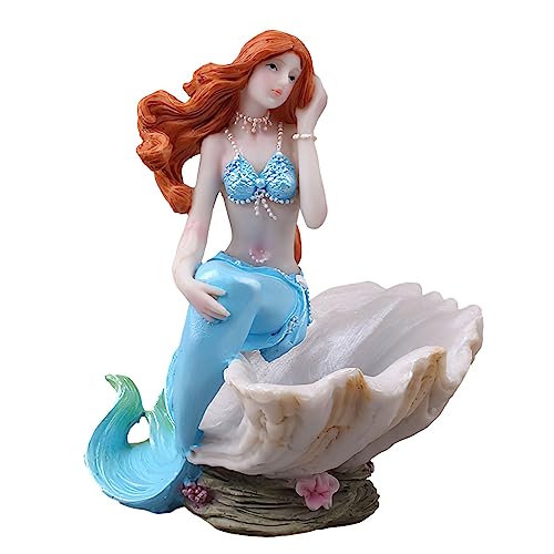 Mermaid Figurine Aquarium Ornament