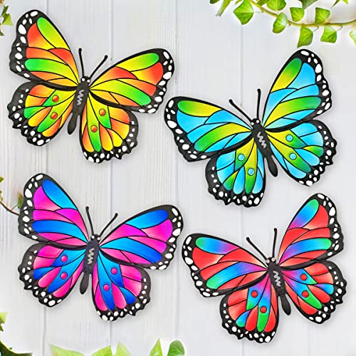 Metal Butterfly Wall Decor - Outdoor Fence Wall Art