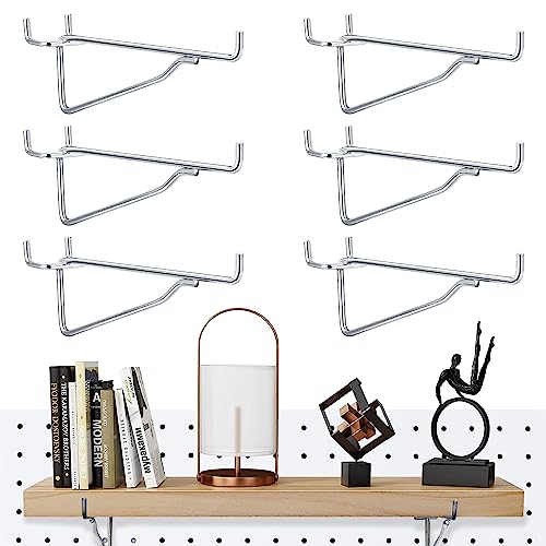 Metal Pegboard Shelf Brackets Hooks