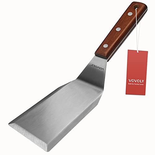 Metal Spatula for Cast Iron Skillets and Flat Top Grills