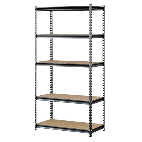 Metal Storage Rack with Adjustable Shelves