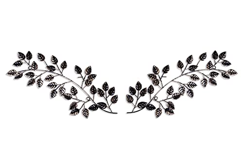 Metal Tree Leaf Wall Decor