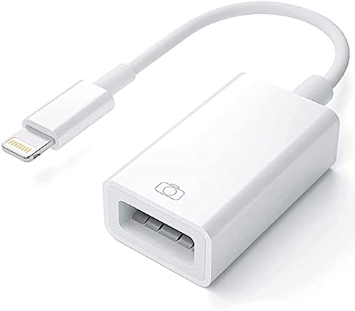 [MFi Certified] Apple Lightning to USB Camera Adapter