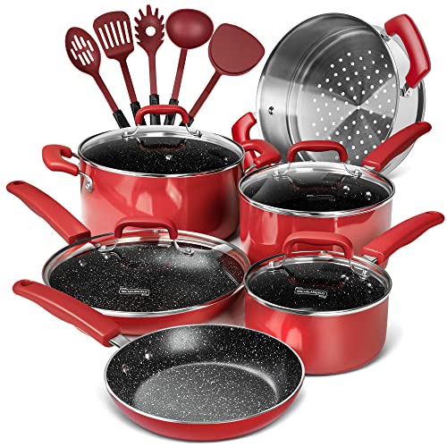 MICHELANGELO Nonstick Pots and Pans Set