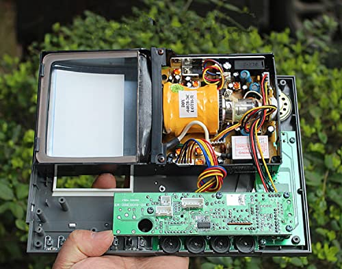 Micro 4" CRT Black White Monitor