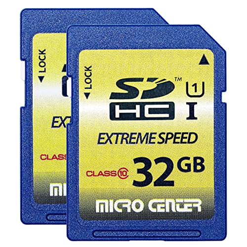 Micro Center 32GB SDHC Memory Card (2 Pack)