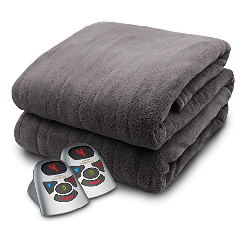 Micro Plush Electric Heated Blanket with Digital Controller