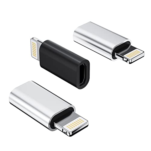 Micro USB Female to Lightning Male Adapter