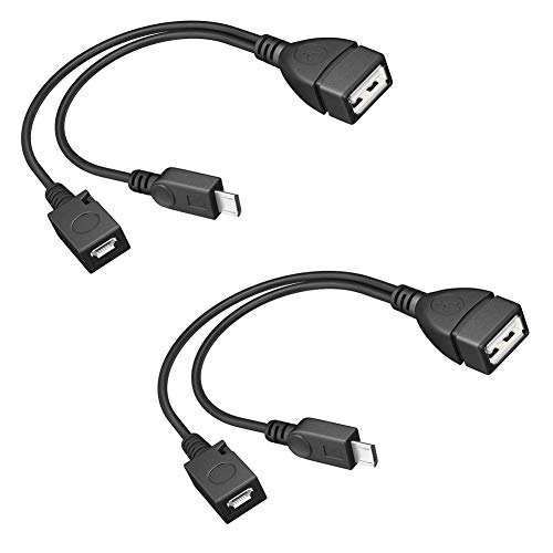 Micro USB OTG Cable Adapter with Power
