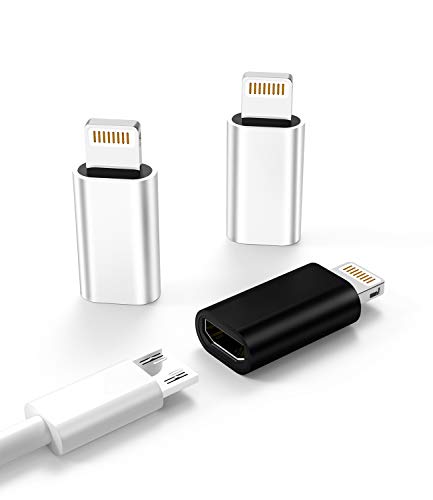 Micro USB to Lightning Adapter - 3-Pack
