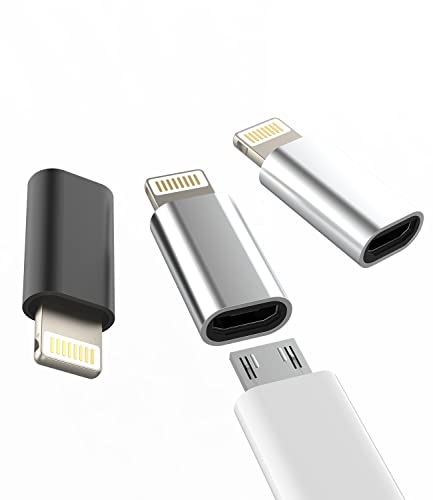 Micro USB to Lightning Adapter (3 Pack)