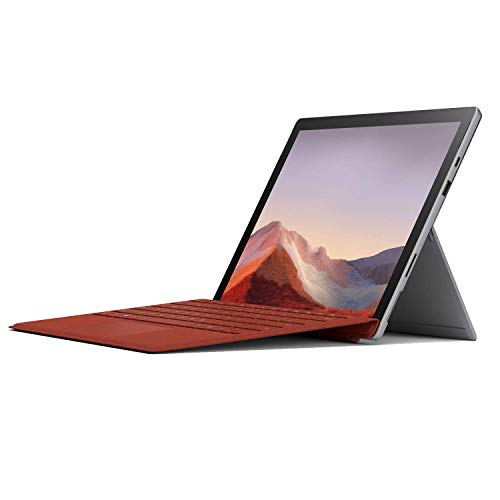 Microsoft 12.3" Surface Pro 7 2-in-1 Touchscreen Tablet, Intel Core i7-1065G7 1.3GHz, 16GB RAM, 256GB SSD, Windows 10 Pro, Free Upgrade to Windows 11, Platinum
