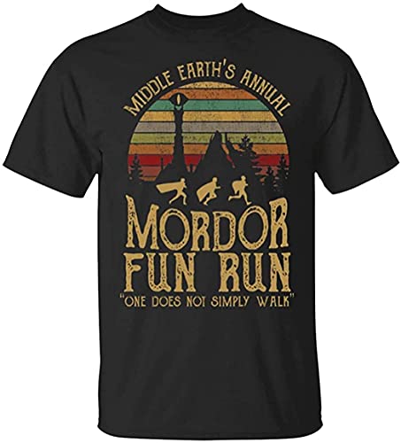 Middle Earth's Mordor Fun Run T-Shirt for Men