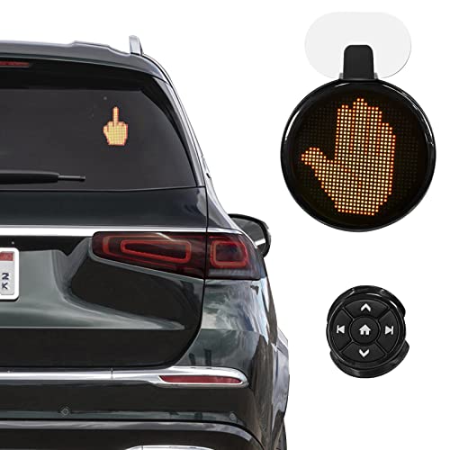 Middle Finger LED Light - Funny Car Accessories