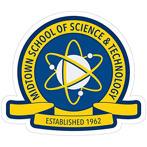 Midtown School of Science and Technology Emblem Stickers (3 Pcs/Pack)