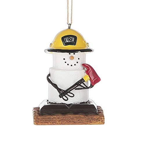 Midwest-CBK S' Glass mores Firefighter Ornament