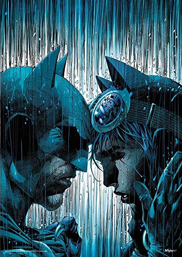 MIGHTYPRINT DC Comics - Catwoman and Batman - Under the Weather - Batman #50 Variant Cover - Durable 17” x 24 Wall Art