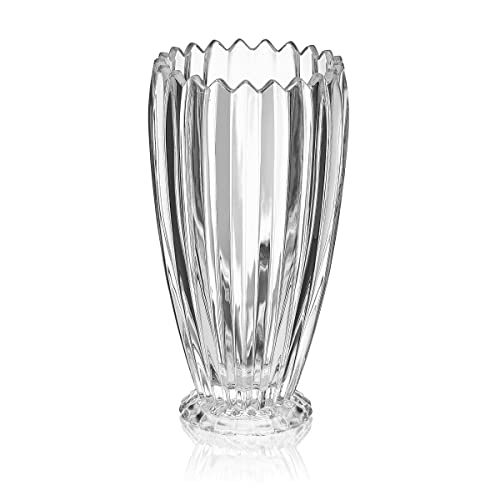 Mikasa Estate Crystal Vase: Striking Elegance