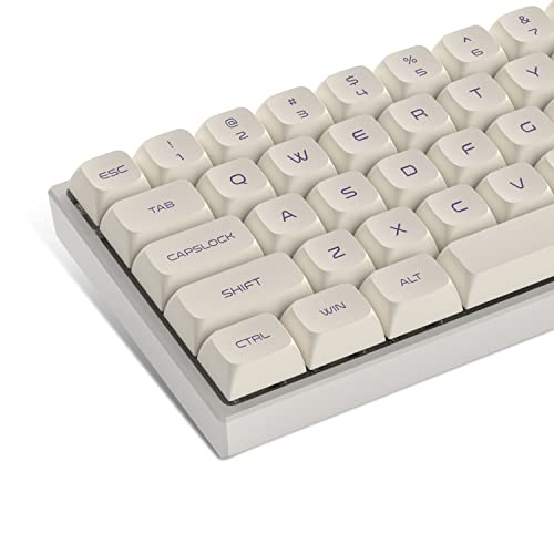 Milky White Keycaps for Mechanical Keyboards