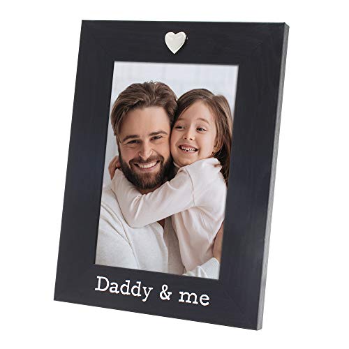 MIMOSA MOMENTS Black Picture Frame - Daddy & me