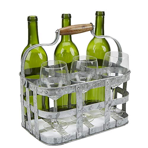 Mind Reader 6-Bottle Caddy