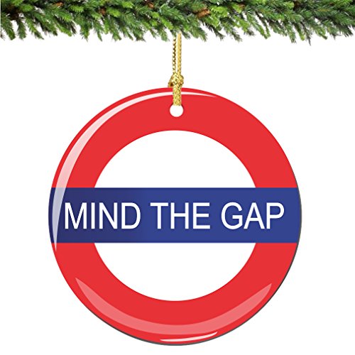 Mind The Gap Christmas Ornament