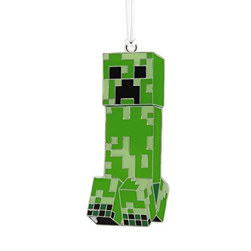 Minecraft Creeper Metal Christmas Tree Ornament