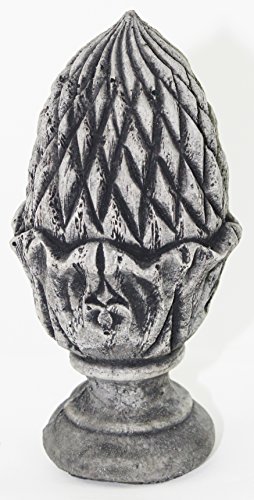 Mini Acorn Concrete Finial Figurine Pineapple Statuary