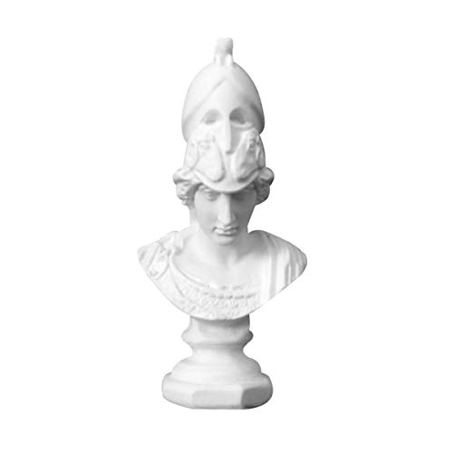 Mini Athena Statue Decoration Resin Bust
