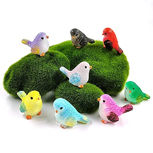 Mini Bird Figurines Toy Set
