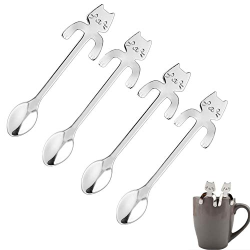 Mini Cat Spoon Coffee Tea Spoon Set