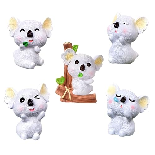 Mini Koala Bear Animal Figures Toy Cake Toppers