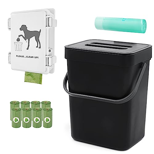 Mini Mountable Dog Poop Trash Can